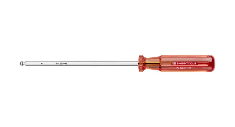 Šroubovák PB Swiss Tools se šestihrannou kulovou hlavou PB 206.S 6-160 (EDE59440060)