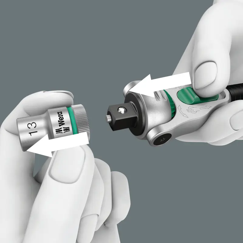 Wera 160785 Ráčnová sada Zyklop 1/4" 8100 SA/SC 2 Zyklop Speed (Sada 43 dílů) (W05160785001)
