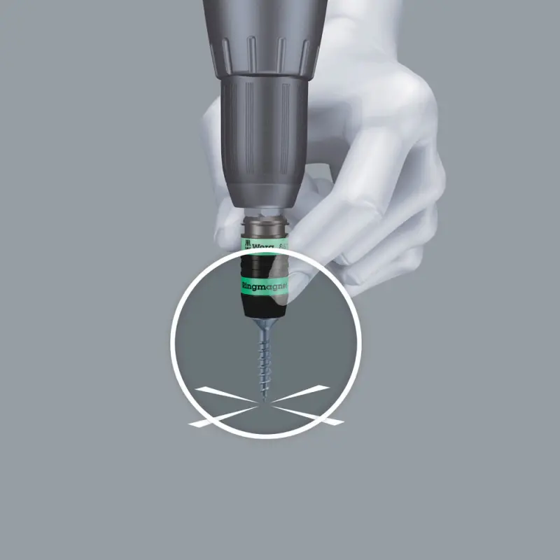 držák nástrojů ce 6,3 s kroužkovým magnetem typ 88 (W05073511001)