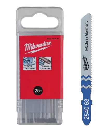 Pilové plátky 55 x 1,2 mm T 118 A do přímočaré pily (Kov) Milwaukee 4932373486 (MI4932373486)
