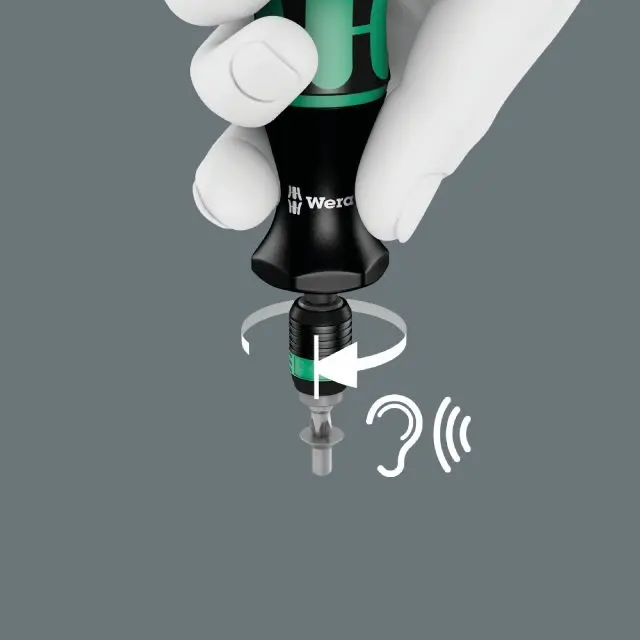 Wera 074794 Přednastavitelný momentový šroubovák Kraftform 7452 (0,9 Nm) (W05074794010)