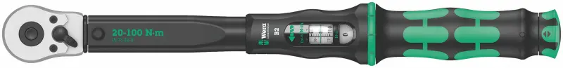 Wera 075611 Momentový klíč Wera Click-Torque B 2 s přepínací ráčnou 3/8