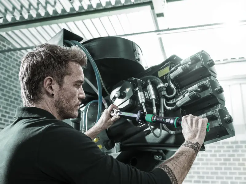 Wera 075692 Momentový klíč Wera Click-Torque Lock C 3 s přepínací ráčnou 1/2" (40 ÷ 200 Nm) (W05075692001)