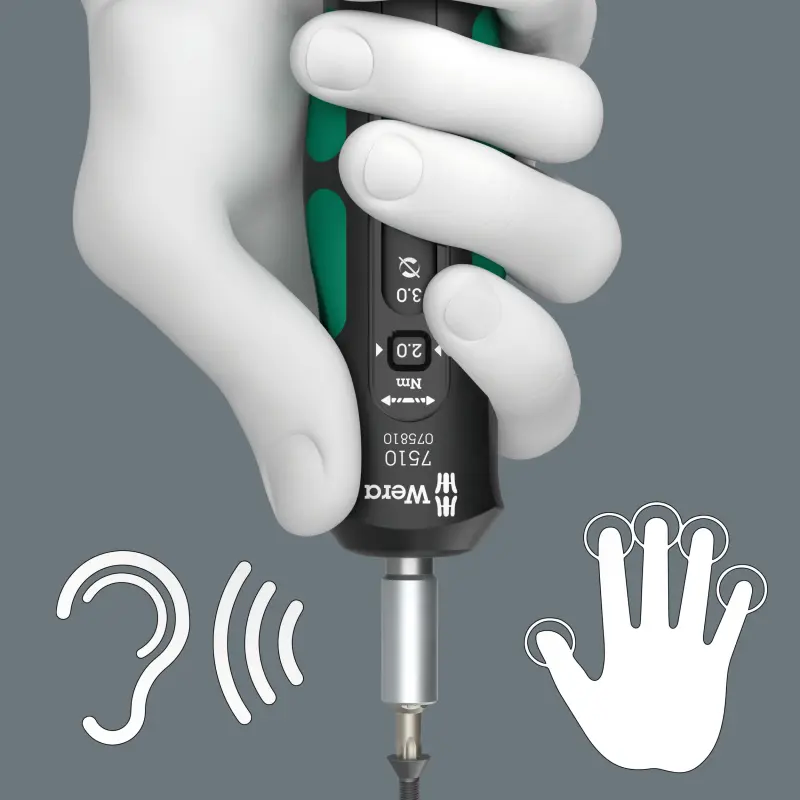 Wera 075810 Momentový šroubovák Kraftform Safe-Torque Speed. Typ 7510 (1 ÷ 3 Nm) (W05075810001)