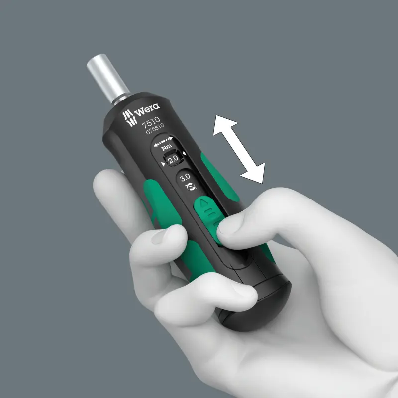 Wera 075810 Momentový šroubovák Kraftform Safe-Torque Speed. Typ 7510 (1 ÷ 3 Nm) (W05075810001)