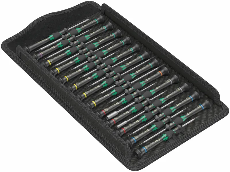 Wera 134000 Šroubováky Wera k použití v elektronice Kraftform Micro Big Pack 1 (Sada 25 dílů) (W05134000001)