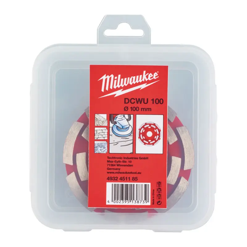 Diamantový hrncový kotouč Milwaukee DCWU 100 (MI4932451185)