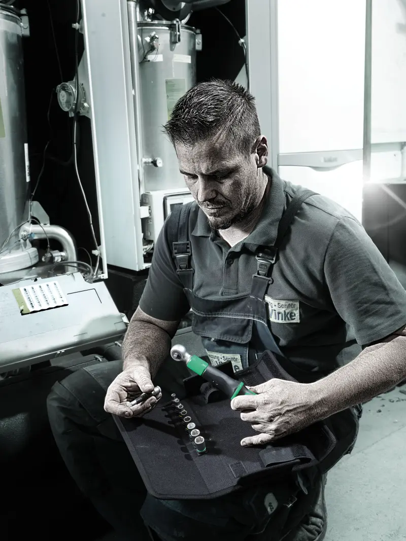 Wera 136073 Momentový klíč Safe-Torque A 1 SHK Set 1, čtyřhran 1/4", 2 ÷ 12 Nm (Sada 20 dílů) (W05136073001)