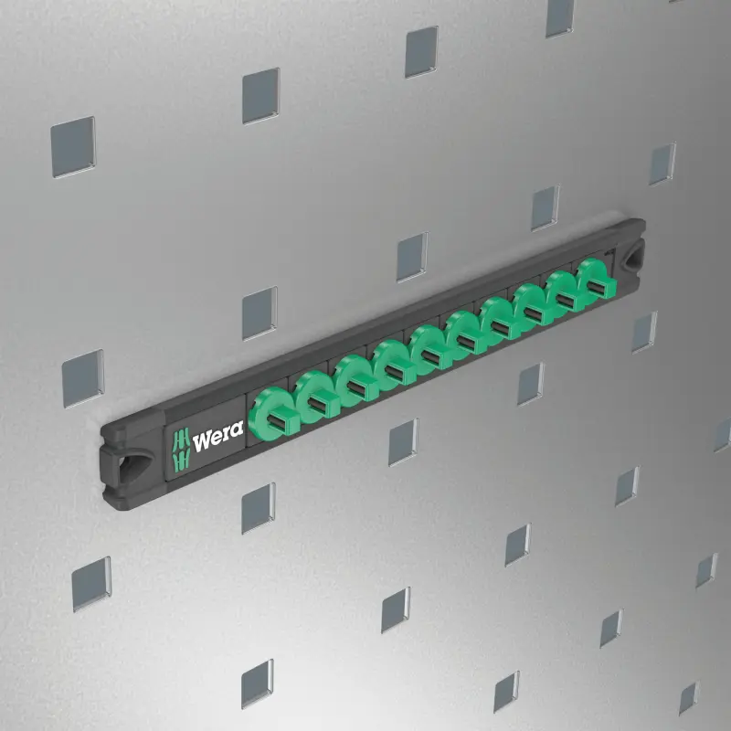 Wera 136420 Magnetická lišta 9600 pro hlavice, 1/4" (Bez výbavy) (W05136420001)