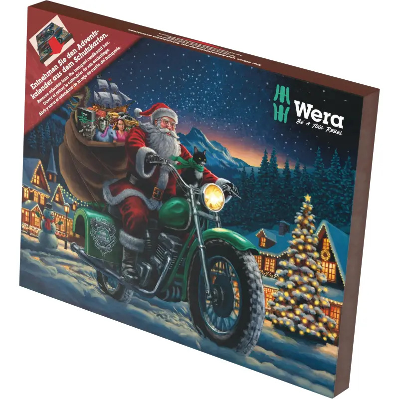 Wera 136610 Adventní kalendář nářadí Wera 2025 (28 dílů) (W05136610001)