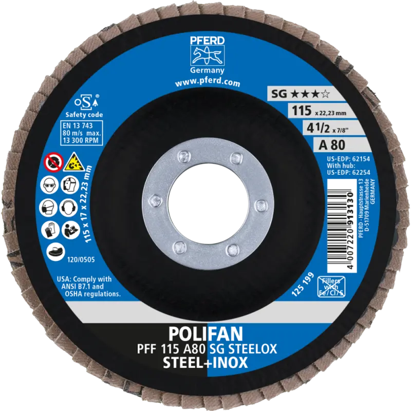 PFF 115-22 A 80 SG/22,2  KOTOUČ LAMELOVÝ SG-A (PF4007220167557)