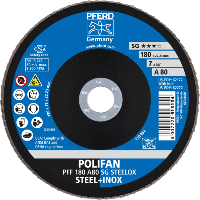 PFF 180-22 A 80 SG/22,2  KOTOUČ LAMELOVÝ SG-A (PF4007220167571)