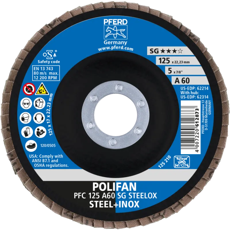 PFC 125-22 A 60 SG/22,2  KOTOUČ LAMELOVÝ SG-A (PF4007220167847)