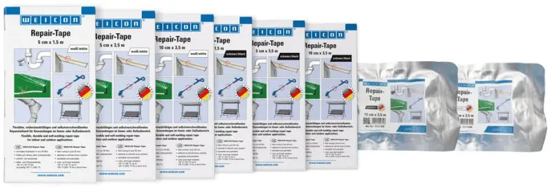 Odolná a samolepicí opravná páska Weicon, velikost 5x350 cm, bílá (WEI10057454)