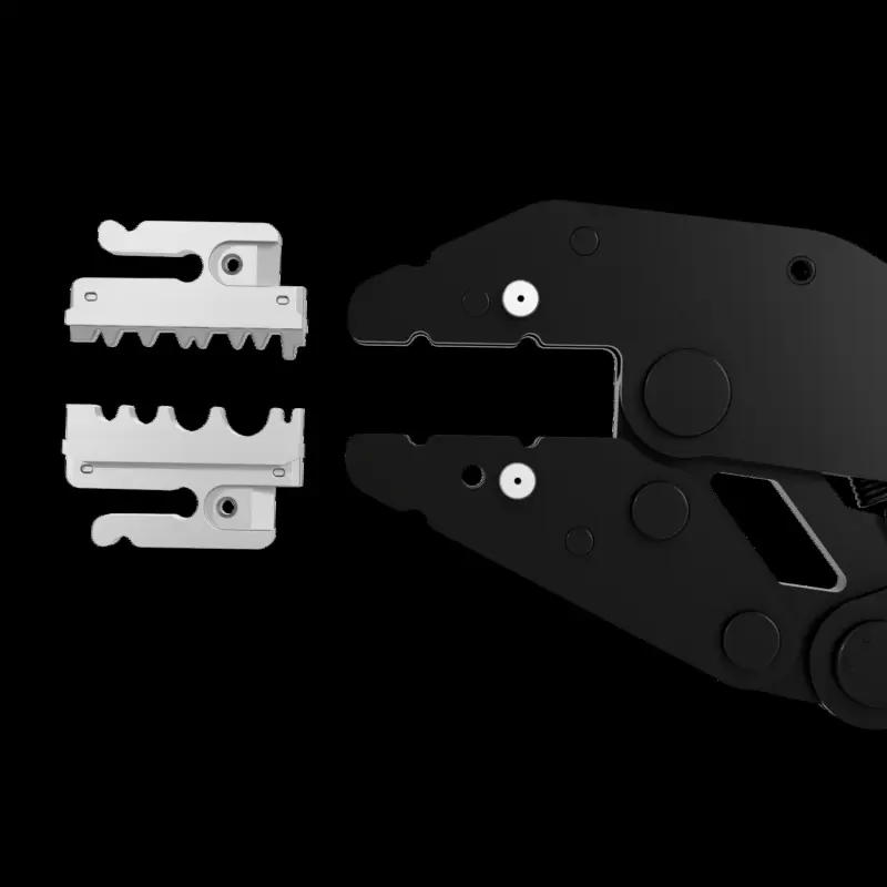 Krimpovací kleště 239 mm (0,25 ÷ 6 mm2) Ergo Weicon 10100516 včetně 3 modulů (WEI10100516)