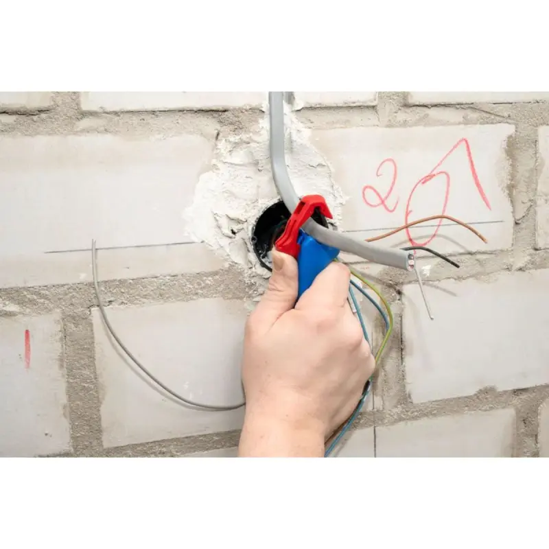 Odizolovací nástroj WEICON 50058018 na ploché a kulaté dráty (WEI50058018)