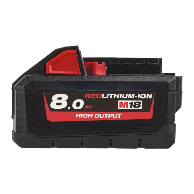 Akumulátor Milwaukee M18 HB8 (18 V / 8,0 Ah), REDLITHIUM High Output, 4932471070