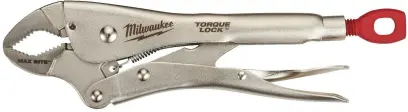 Samosvorné kleště MILWAUKEE 10" MAXBITE™ TORQUE LOCK™ se zakřivenými čelistmi (MI4932471729)