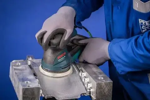 Brusné kotouče se suchým zipem  SET KSS NET 150 GROB (Sada15 dílů) (PF4007220232545)