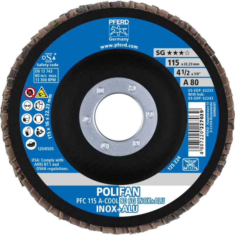 PFC 115-22 A 80 SG-COOL/22,2  KOTOUČ LAMELOVÝ SG-A (PF4007220232903)