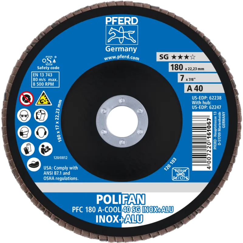 PFC 180-22 A 40 SG-COOL/22,2  KOTOUČ LAMELOVÝ SG-A (PF4007220232972)