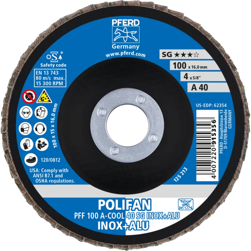 PFF 100-16 A 40 SG-COOL/16,0  KOTOUČ LAMELOVÝ SG-A (PF4007220262764)