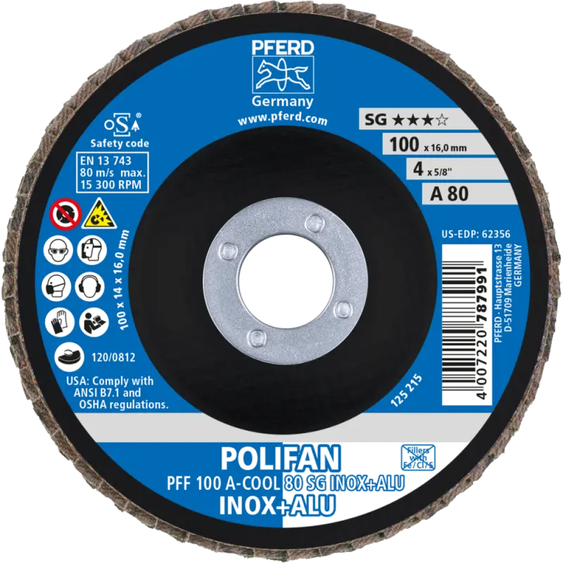 PFF 100-16 A 80 SG-COOL/16,0  KOTOUČ LAMELOVÝ SG-A (PF4007220262788)