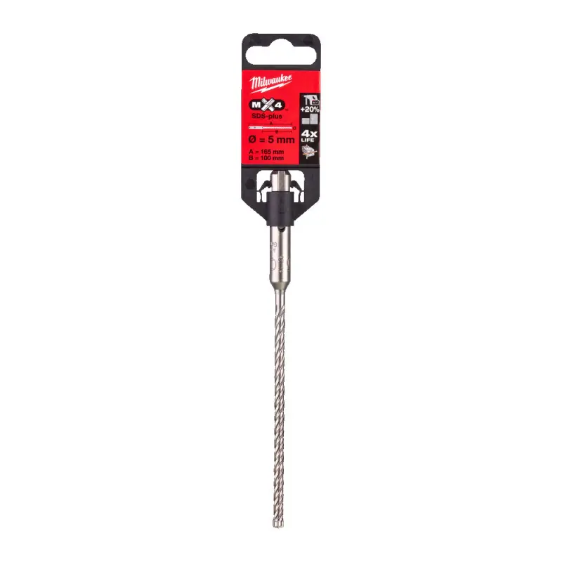 Čtyřbřitý vrták Milwaukee 4932478469 MX4 pr. 5,5 x 21 mm, SDS-Plus (MI4932478469)