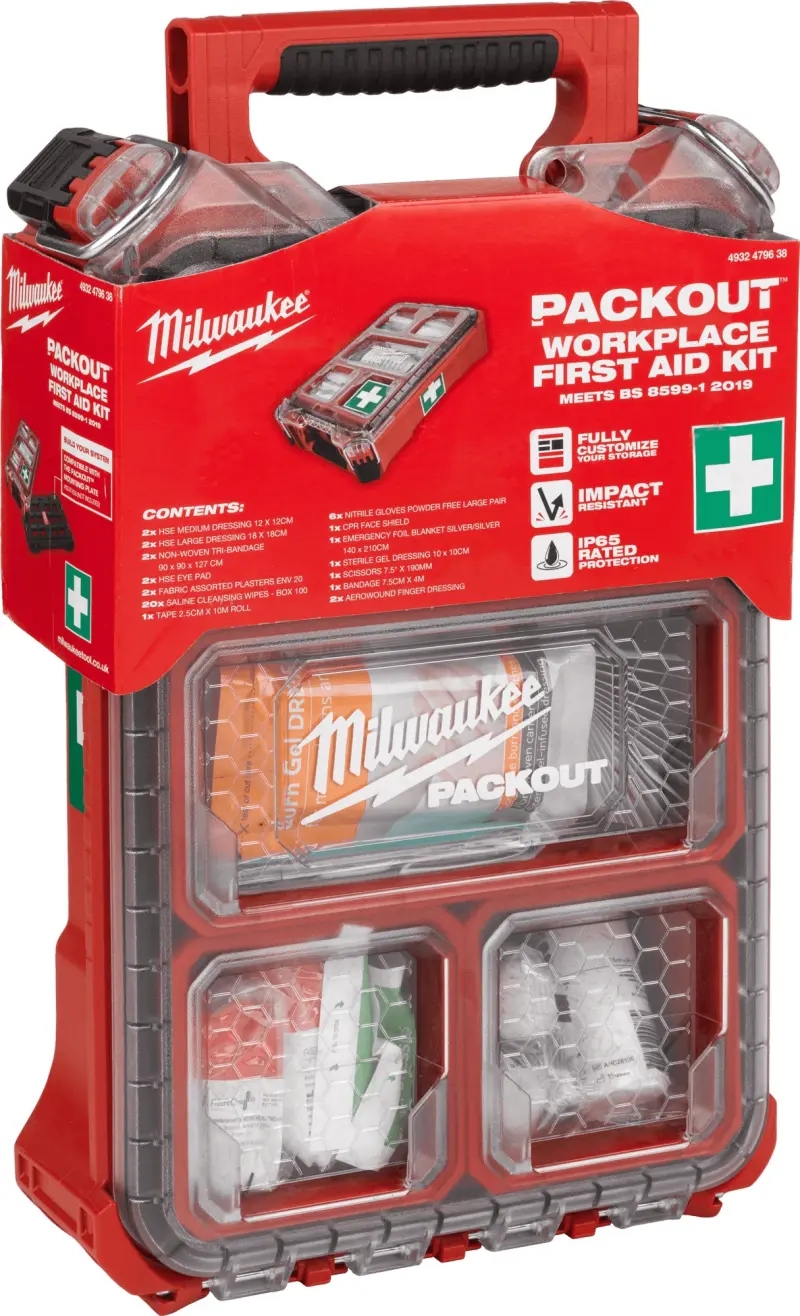 Milwaukee FIRST AID KIT PACKOUT™ lékárnička (MI4932478879)