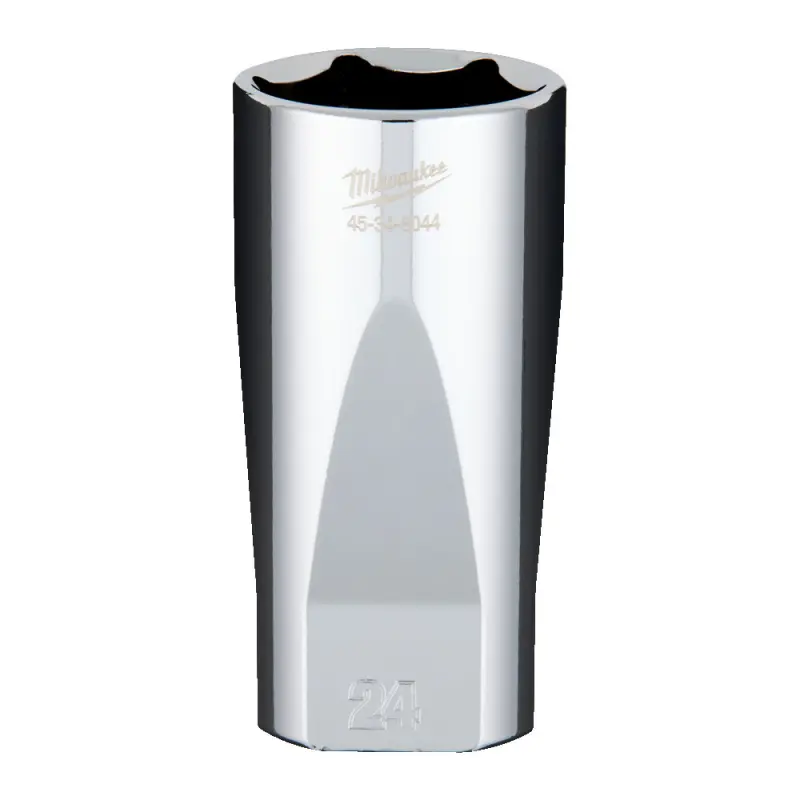 Nástrčná hlavice FOUR FLAT™ 1/2" 24 mm Milwaukee 4932480005, prodloužená (MI4932480005)