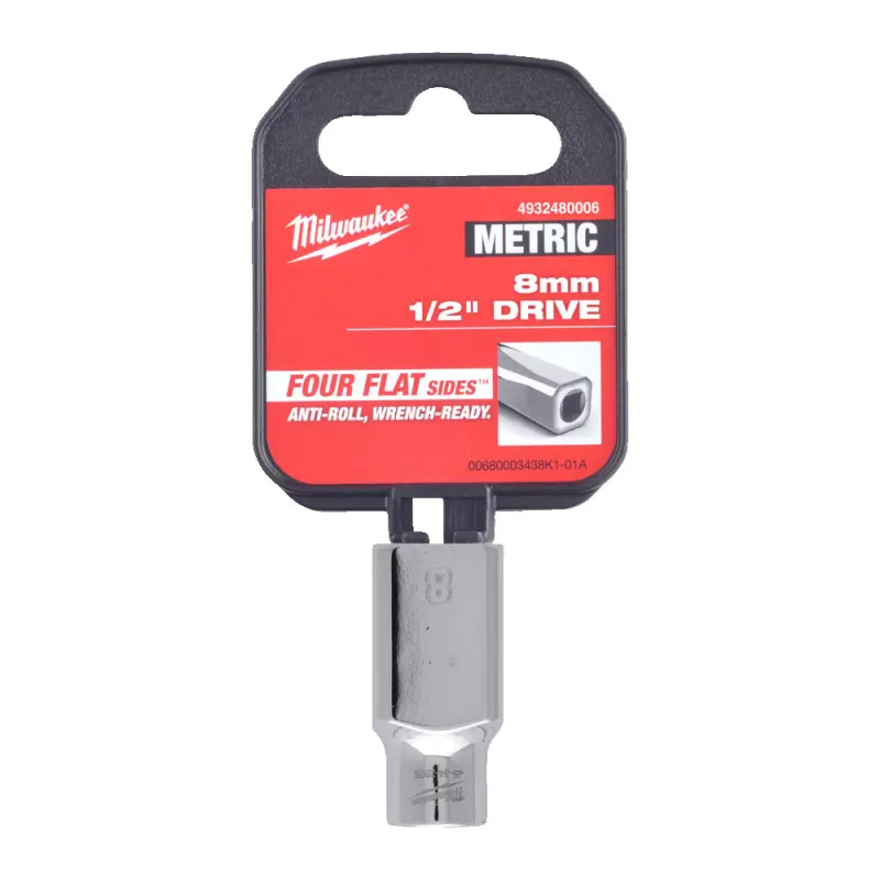 Hlavice FOUR FLAT™ 1/2" 8 mm Milwaukee 4932480006 (MI4932480006)