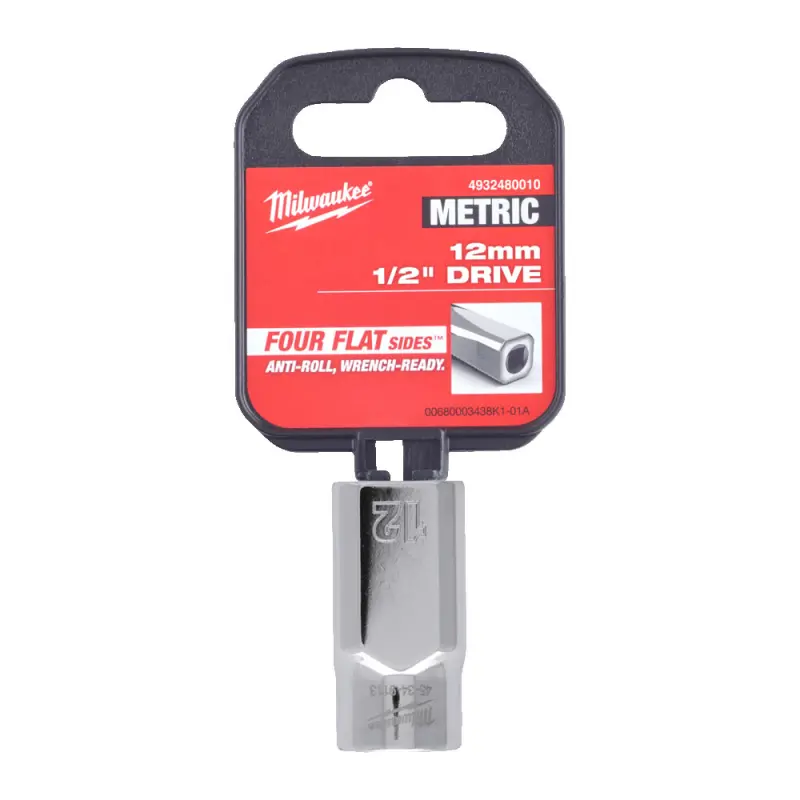 Hlavice FOUR FLAT™ 1/2" 12 mm Milwaukee 4932480010 (MI4932480010)