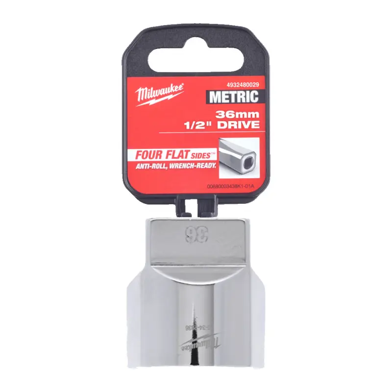 Hlavice FOUR FLAT™ 1/2" 36 mm Milwaukee 4932480029 (MI4932480029)