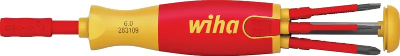 Wiha 41235 Šroubovák se zásobníkem nástavců LiftUp electric VDE (WIHA41235)