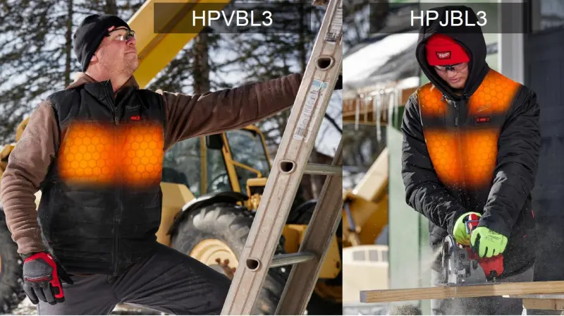 Aku vyhřívaná mikina s kapucí Milwaukee M12 HHBL4-0 (XL) černá, bez Aku, 4932480064 (MI4932480064)