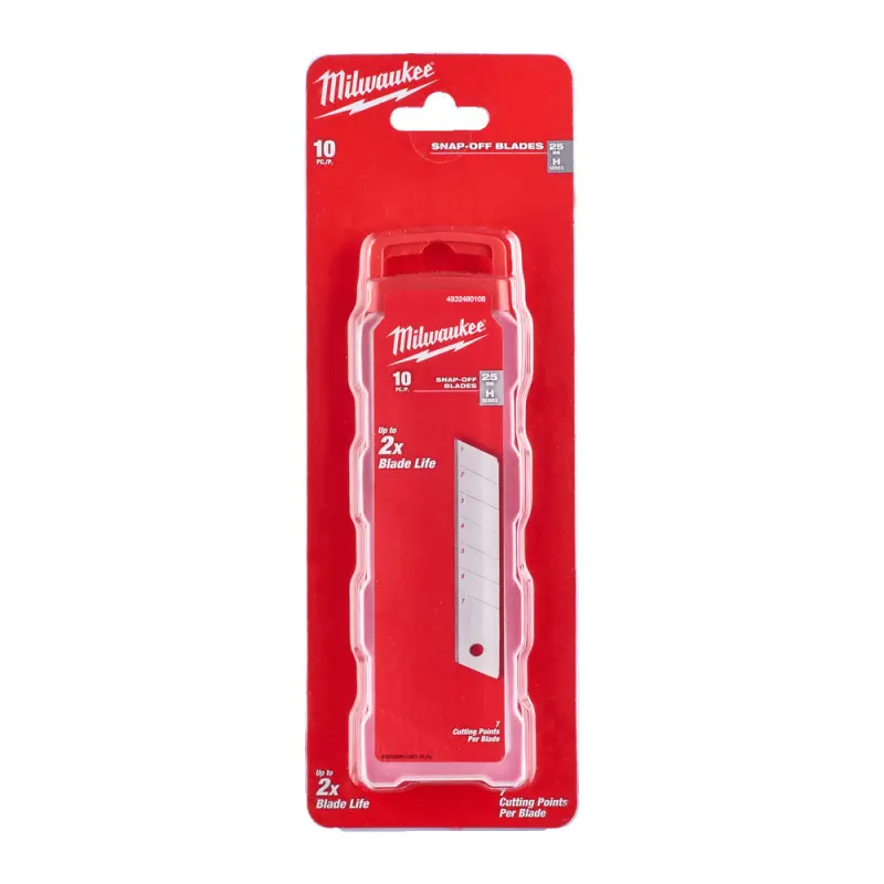 Odlamovací čepele Milwaukee 25mm, 10ks-1balení (MI4932480108)