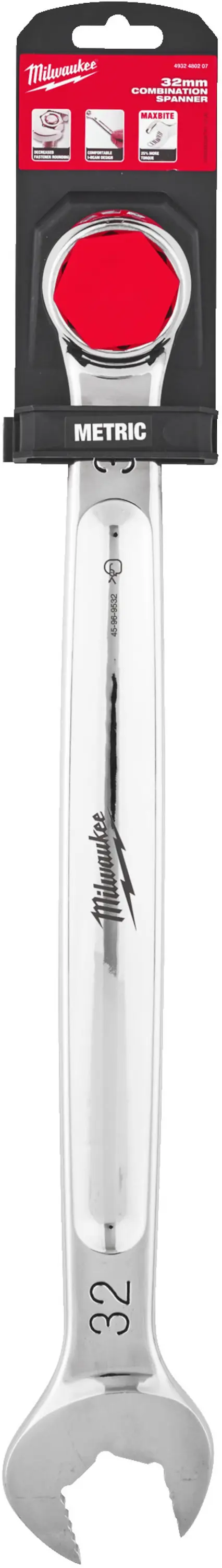 Očkoplochý klíč Milwaukee 32 mm MAX BITE, 4932480207