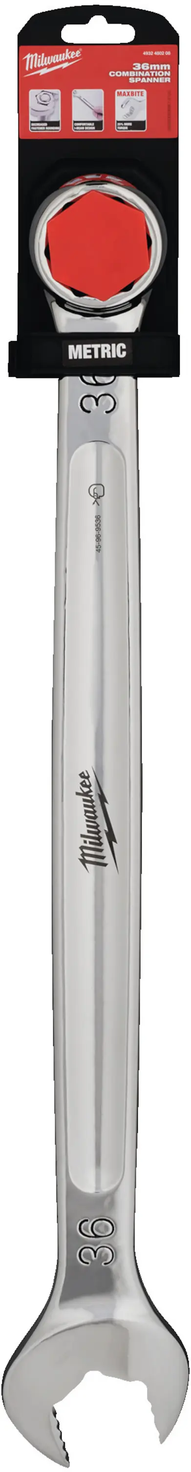 Očkoplochý klíč Milwaukee 36 mm MAX BITE, 4932480208