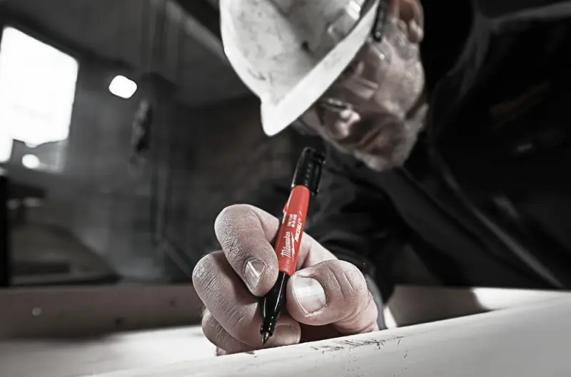 Značkovač Milwaukee INKZALL™ - černý (Sada 4 ks) (MI4932480551)