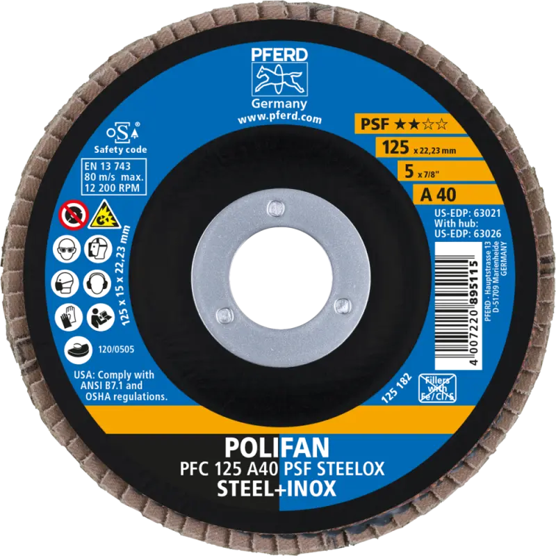 PFC 125-22 A 40 PSF/22,2  KOTOUČ LAMELOVÝ PSF-A (PF4007220444603)