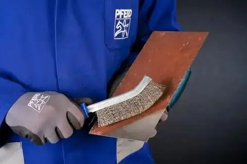 Ruční kartáče s plastovou rukojetí Pferd BSO HBG - zahnuté provedení (Sada 3 ks) (PF4007220491072)