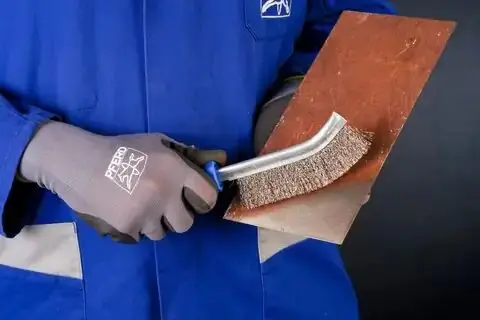 Ruční kartáče s plastovou rukojetí Pferd BSO HBG - zahnuté provedení (Sada 3 ks) (PF4007220491072)