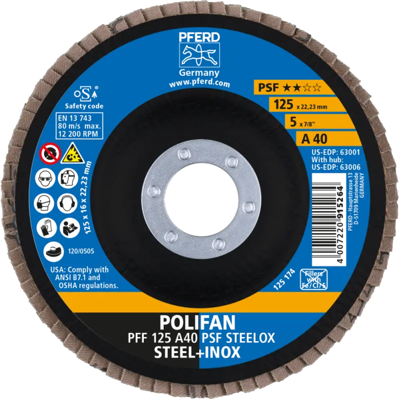 PFF 125-22 A 40 PSF/22,2  KOTOUČ LAMELOVÝ PSF-A (PF4007220512425)