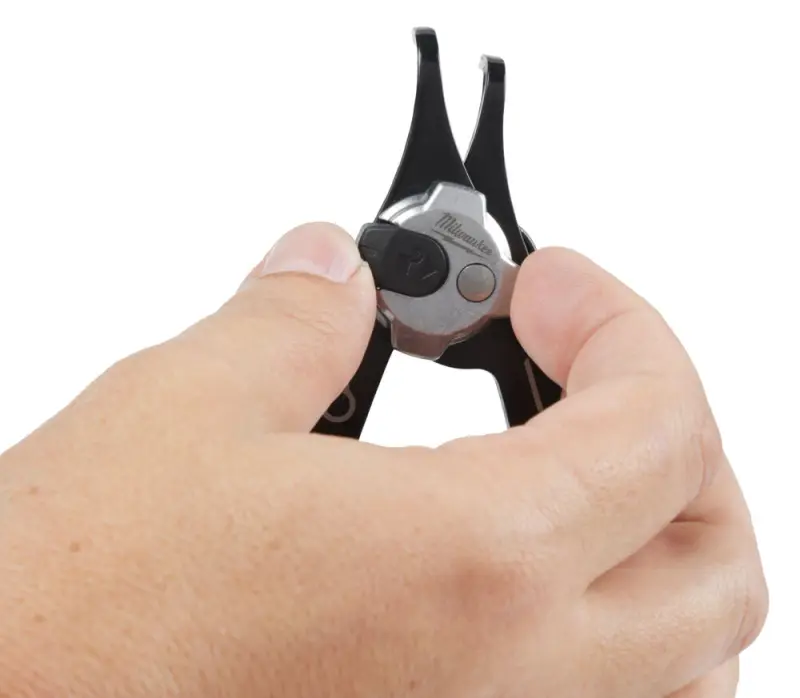 Kleště na pojistné kroužky Milwaukee 4932492489 - zahnuté 90°, malé (MI4932492489)