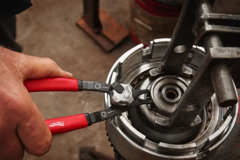 Kleště na pojistné kroužky Milwaukee 4932492492 - rovné, střední (MI4932492492)