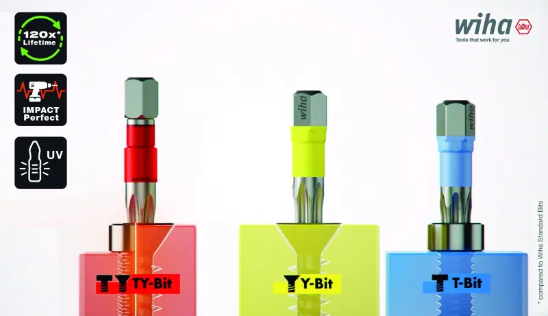 Šroubovací bity Y 1/4" T15 x 25 mm Wiha 7015Y (5 ks) (WIHA41592)