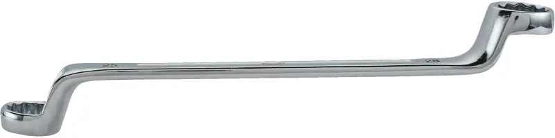 Klíč oboustranný očkový Milwaukee vyhnutý 75°, 25 x 28 mm, 4932493275 (MI4932493275)