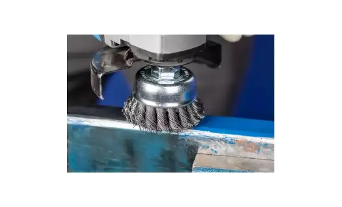 Hrncový kartáč Pferd POS TBG 65/M14 ST 0,50 - splétaný se závitem (PF4007220579121)