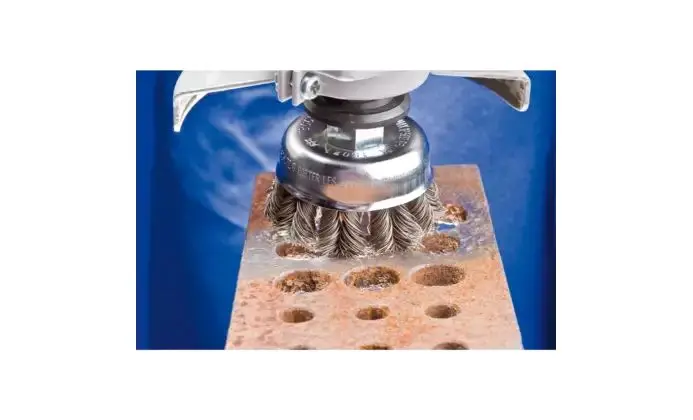 Hrncový kartáč Pferd POS TBG 65/M14 ST 0,50 - splétaný se závitem (PF4007220579121)