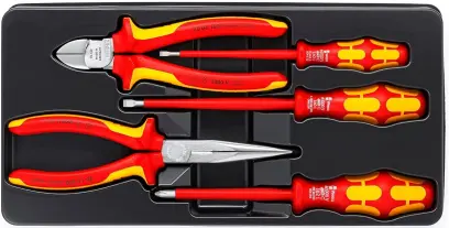 Kleště a šroubováky Knipex 00 20 13 VDE do 1000 V, 3 ks (K 00 20 13)